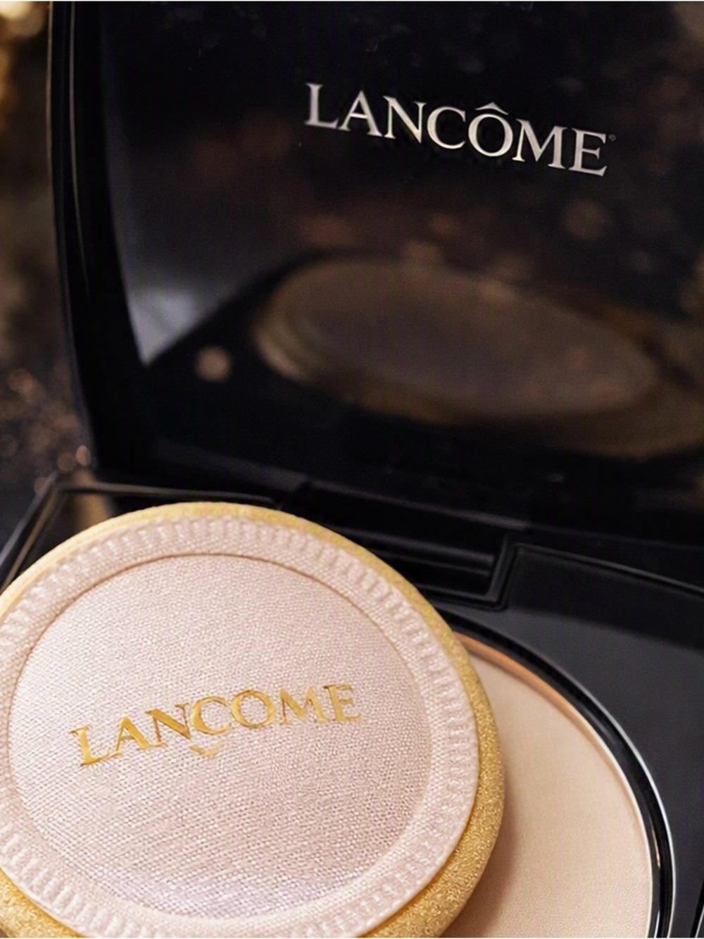 Lancôme Photogenic Pressed Setting Powder Compact Light Buff Beige Matt Makeup